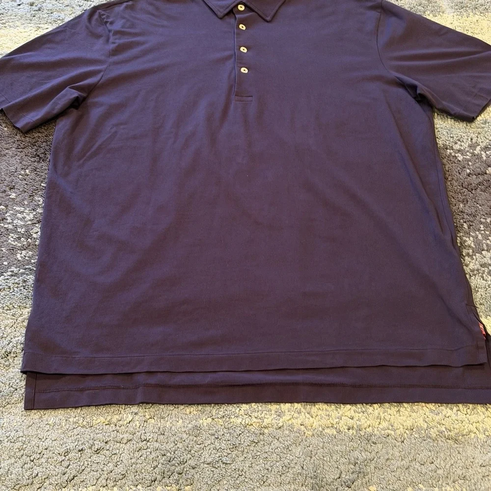 Polo Ralph Lauren Performance Polo Golf Shirt Men's Large Navy Blue